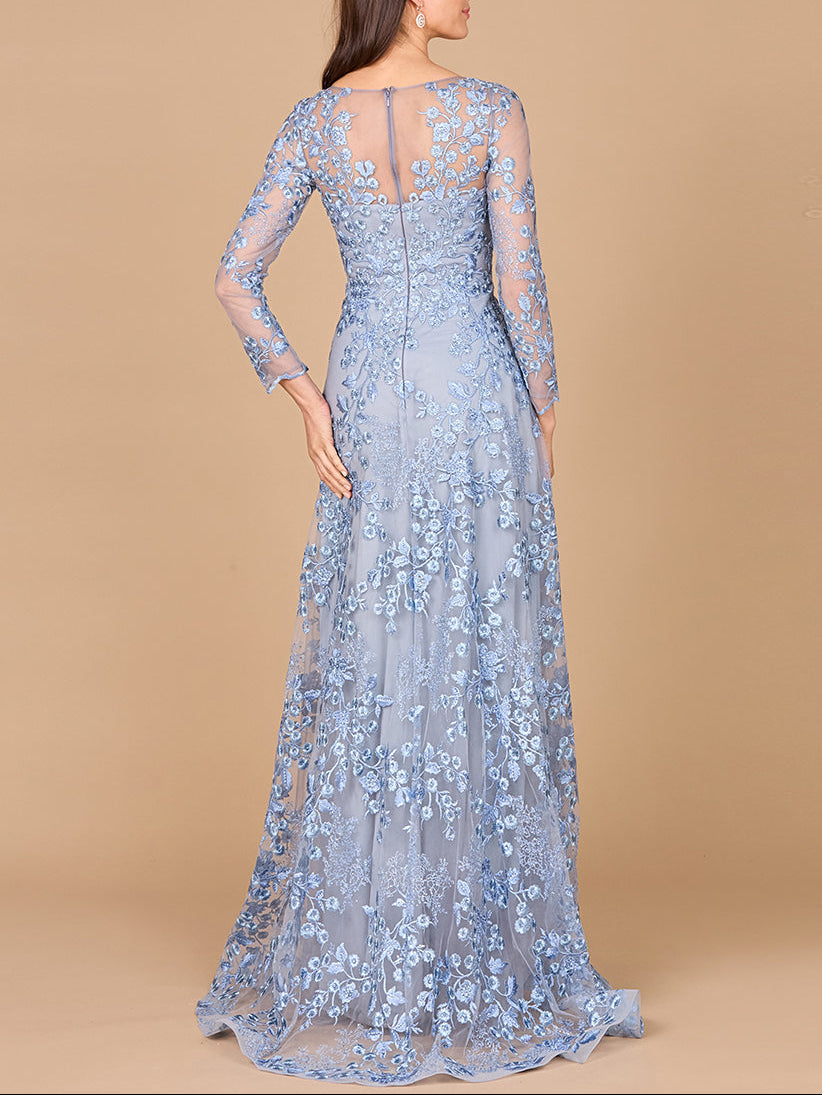 Robe Illusions, Manches Longues