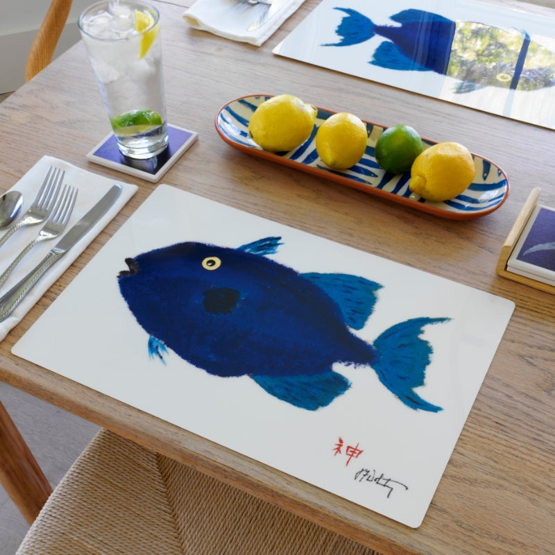 African Pompano Placemat | Handmade Placemat
