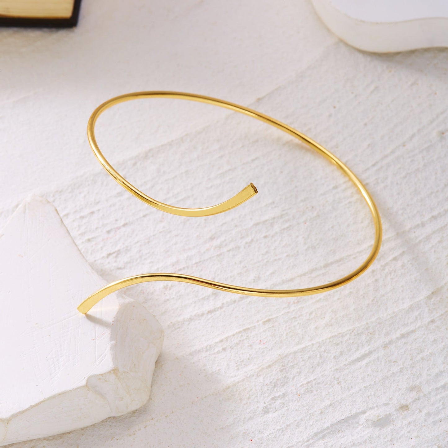 Womens Gold Layered High-End All-Match Anklet