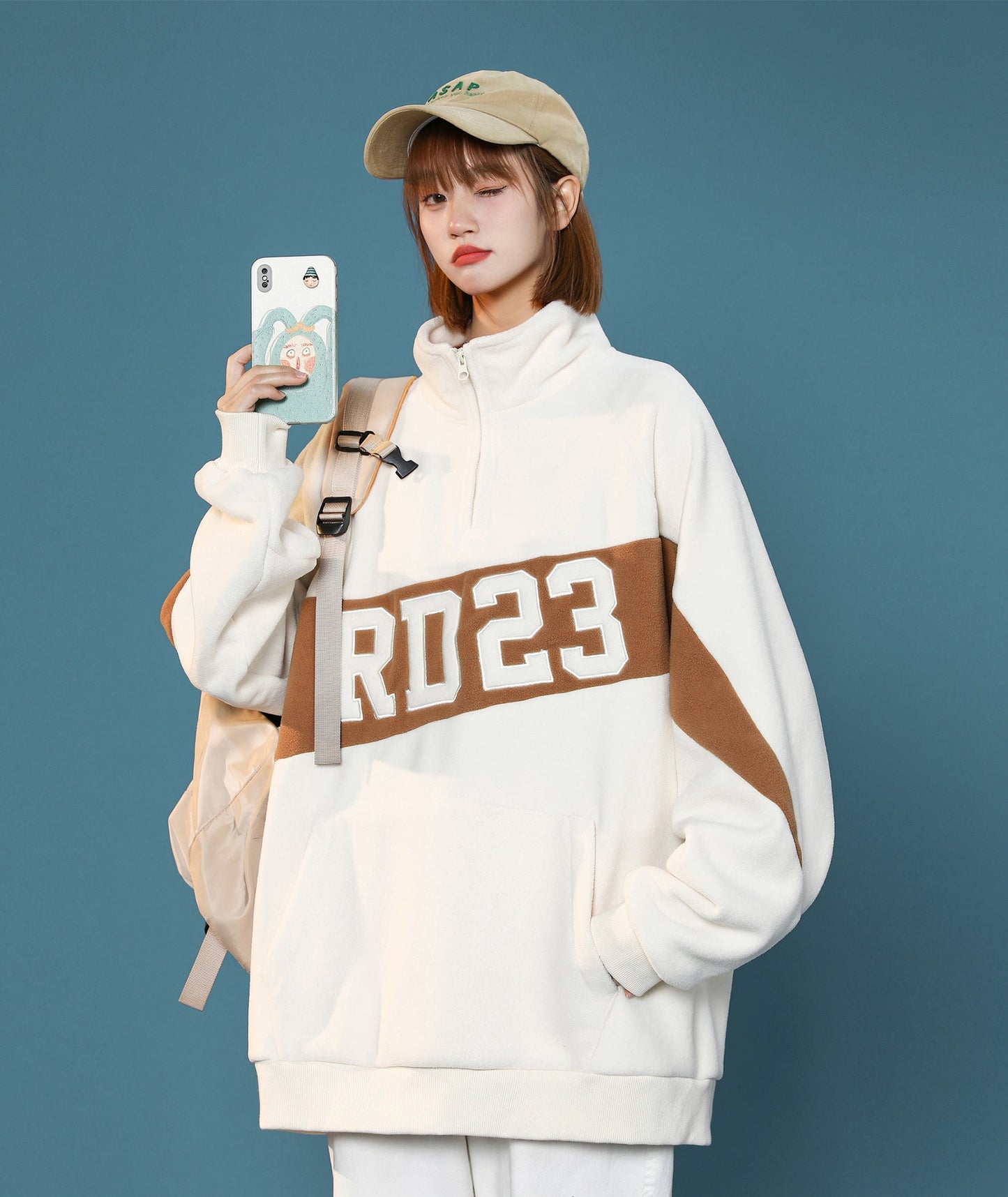 Damen RD23 Quarter-Zip Sweatshirt