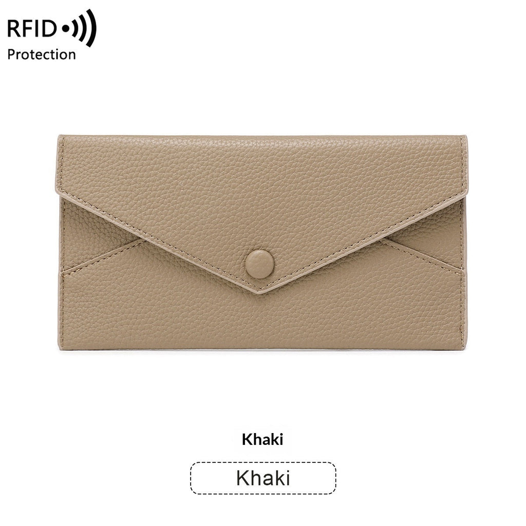 New RFID Anti-Theft Womens Wallet