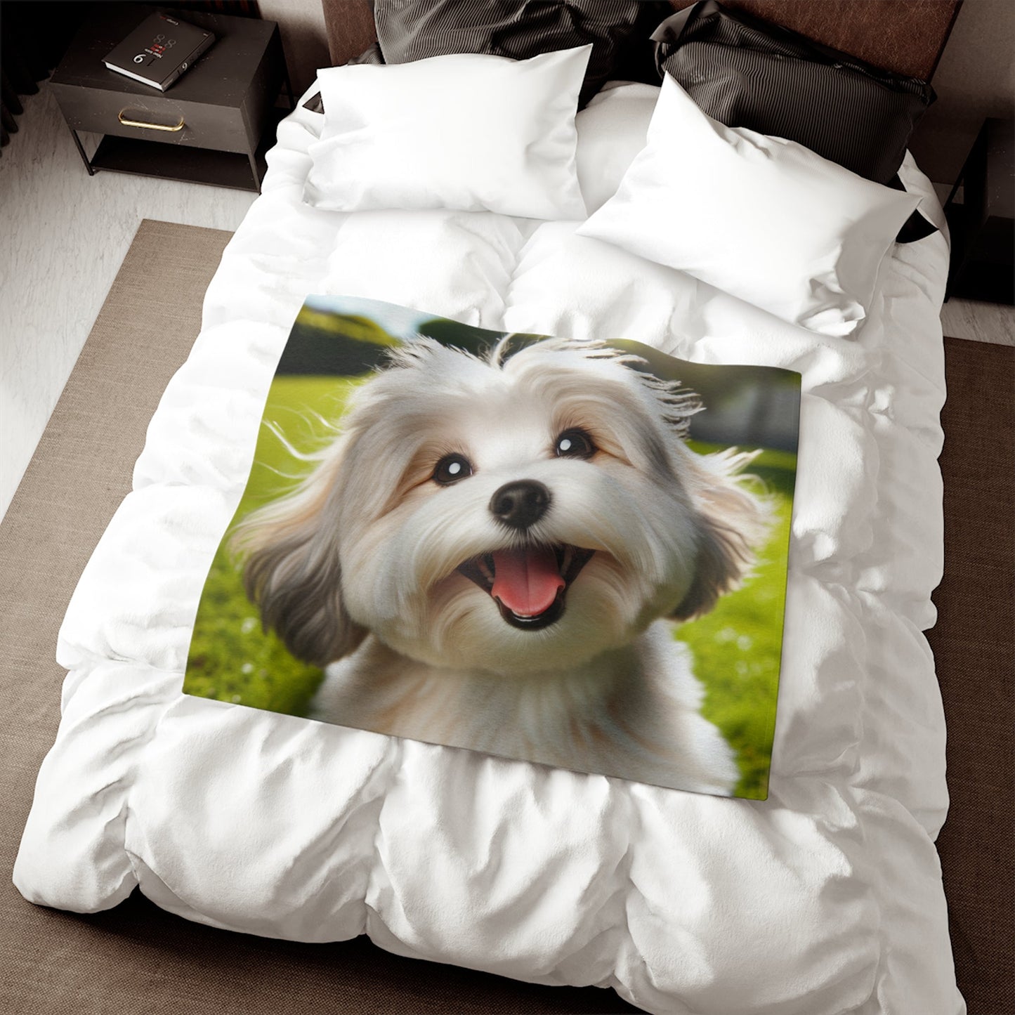 Sweatshirt Blanket – Plush Fleece Throw, 2 Size Options