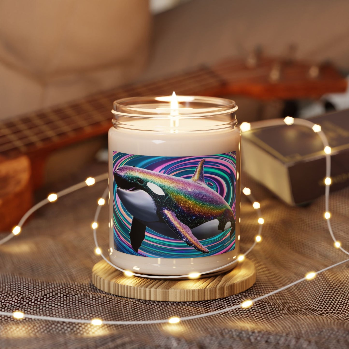 Bougie en cire de soja – Bougie parfumée en jarre