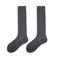 Fashion Show Thin High Socks Versatile See-through Calf Stack Socks Breathable Cotton