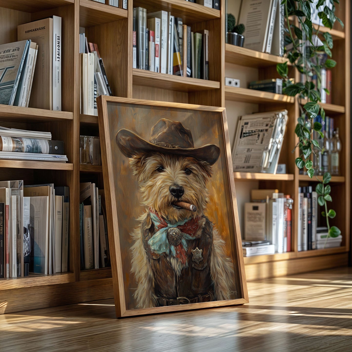 Wheaten Terrier Wild-West-Deputy
