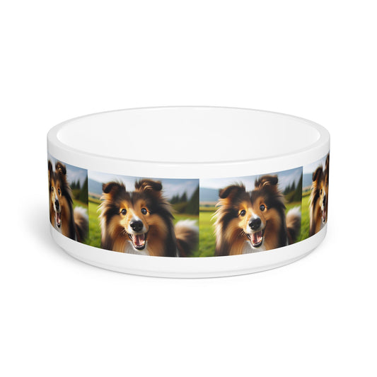 Ceramic Pet Bowl – 16 oz Dog Feeding Bowl