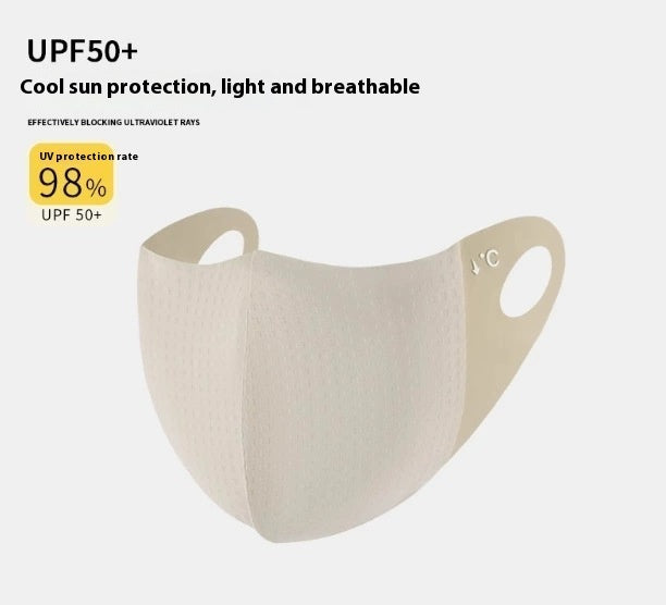 Ice Silk Sunscreen Mask UV Protection