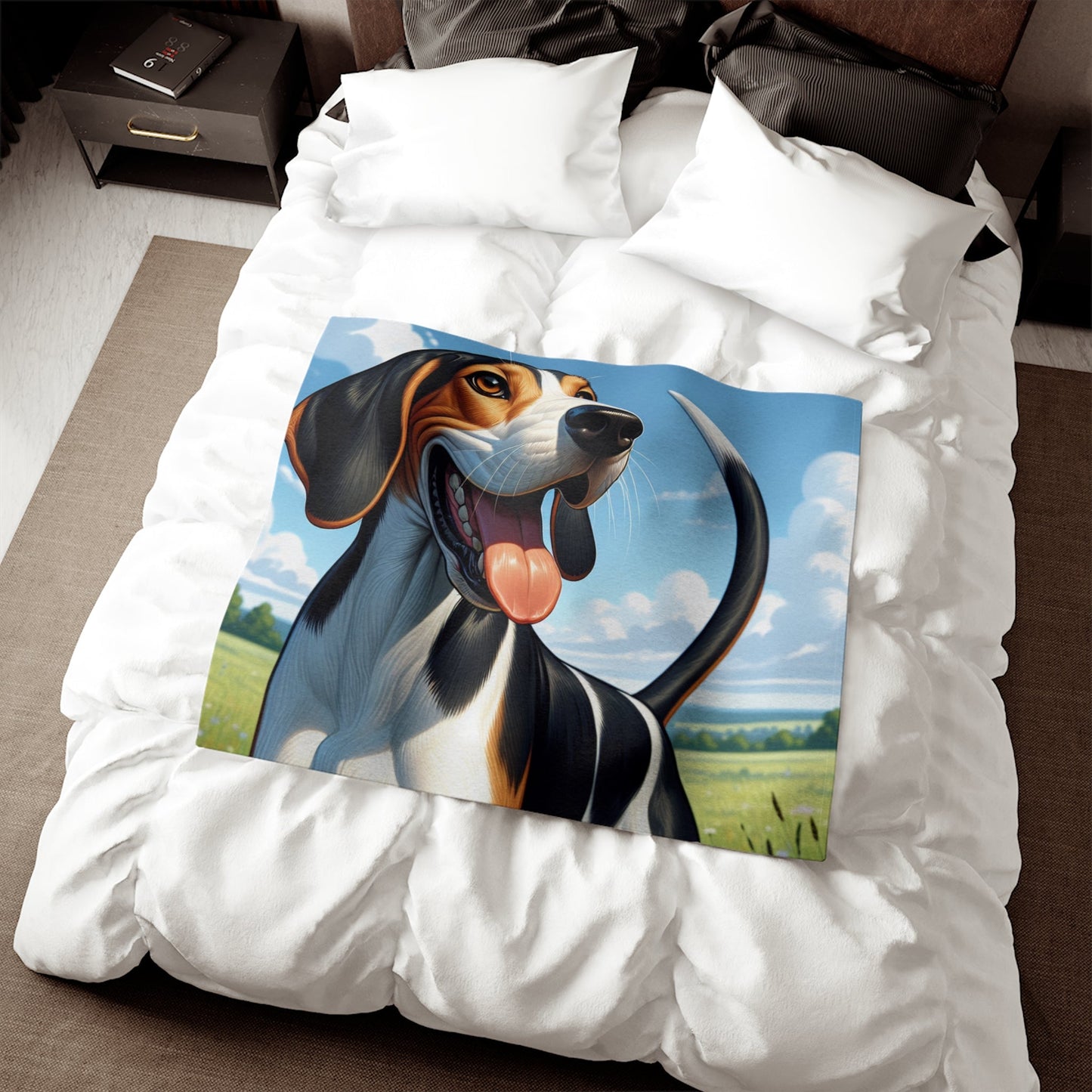Sweatshirt Blanket – Plush Fleece Throw, 2 Size Options