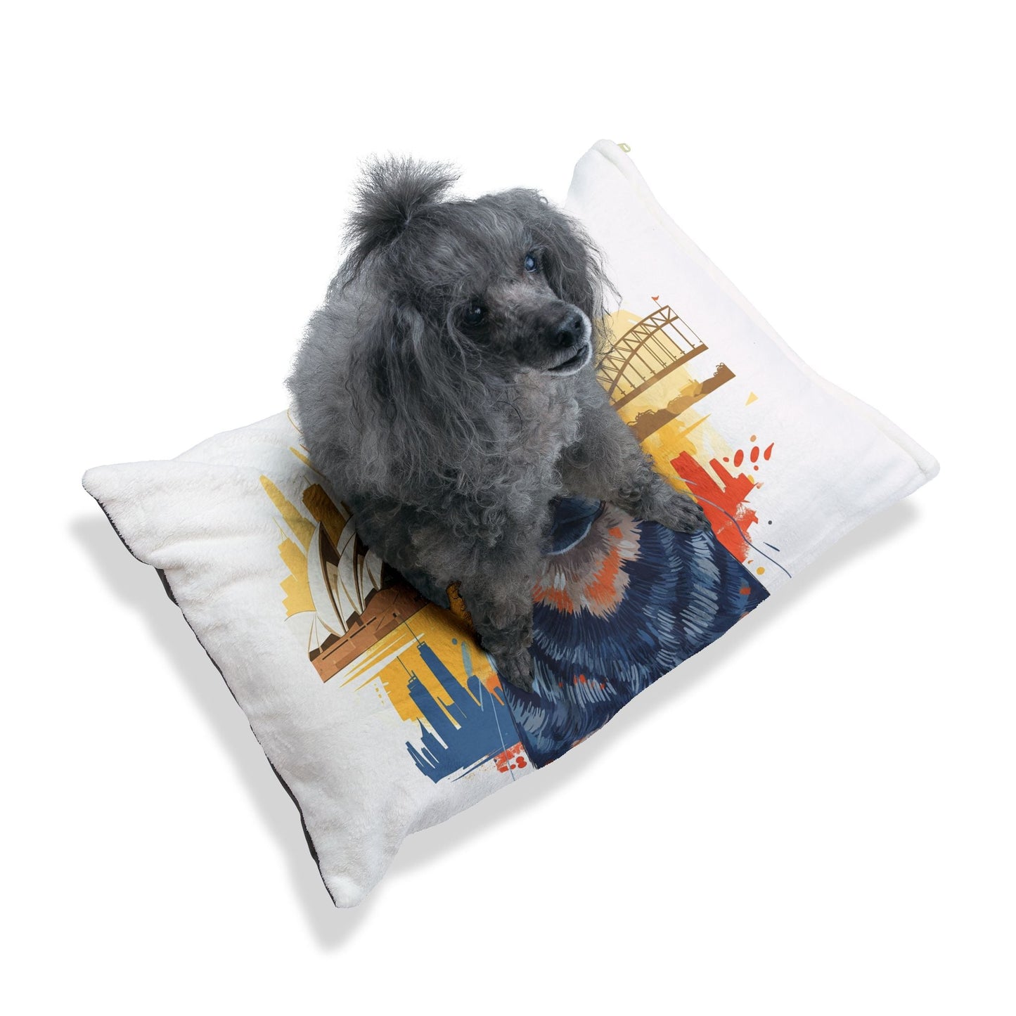 Hundebett – Plüsch-Hundebett, 3 Größenoptionen