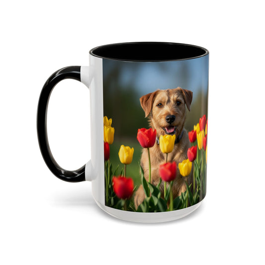 Keramiktasse mit Hunderassen-Motiv – 11 oz & 15 oz