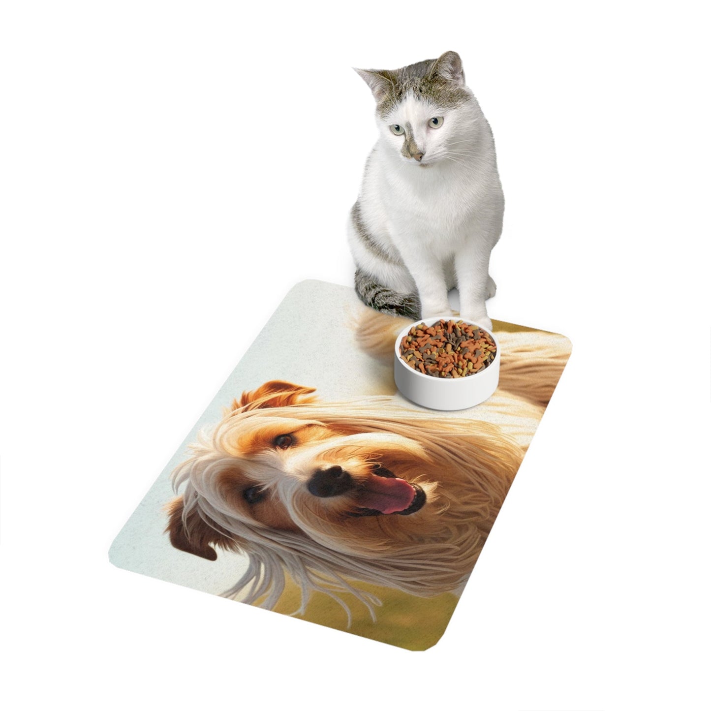Non-Slip Pet Food Mat – Waterproof Feeding Mat for Dogs