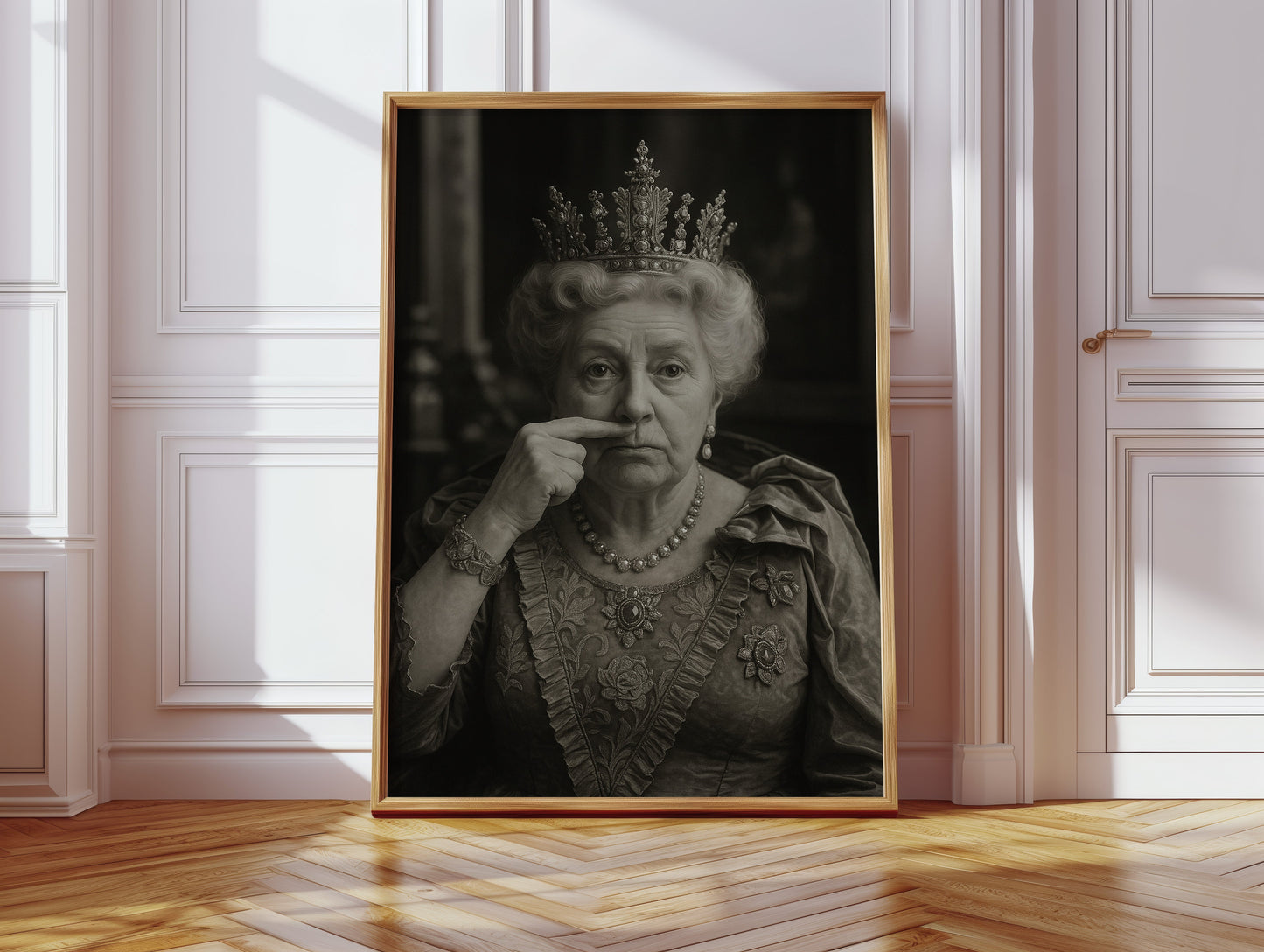 Sass royal et moustache royale