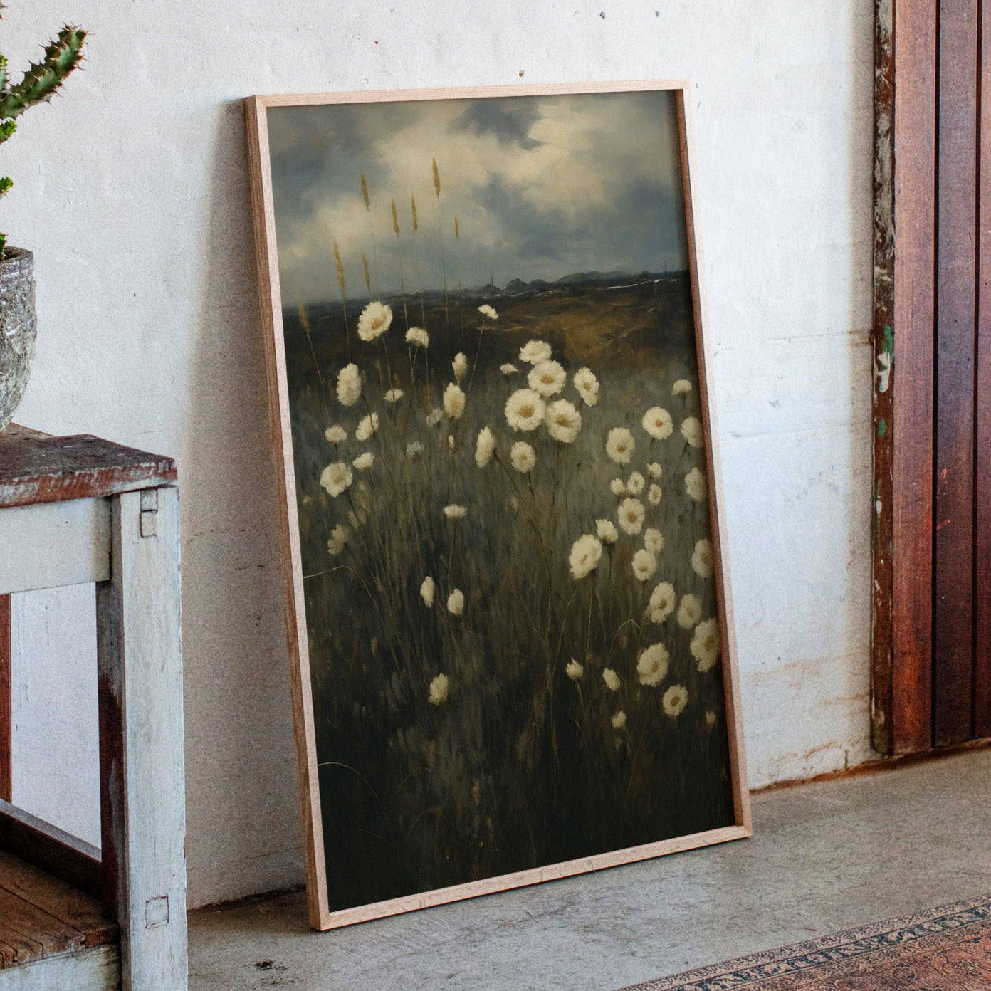 Flüstern der Wildblumen in der Abenddämmerung