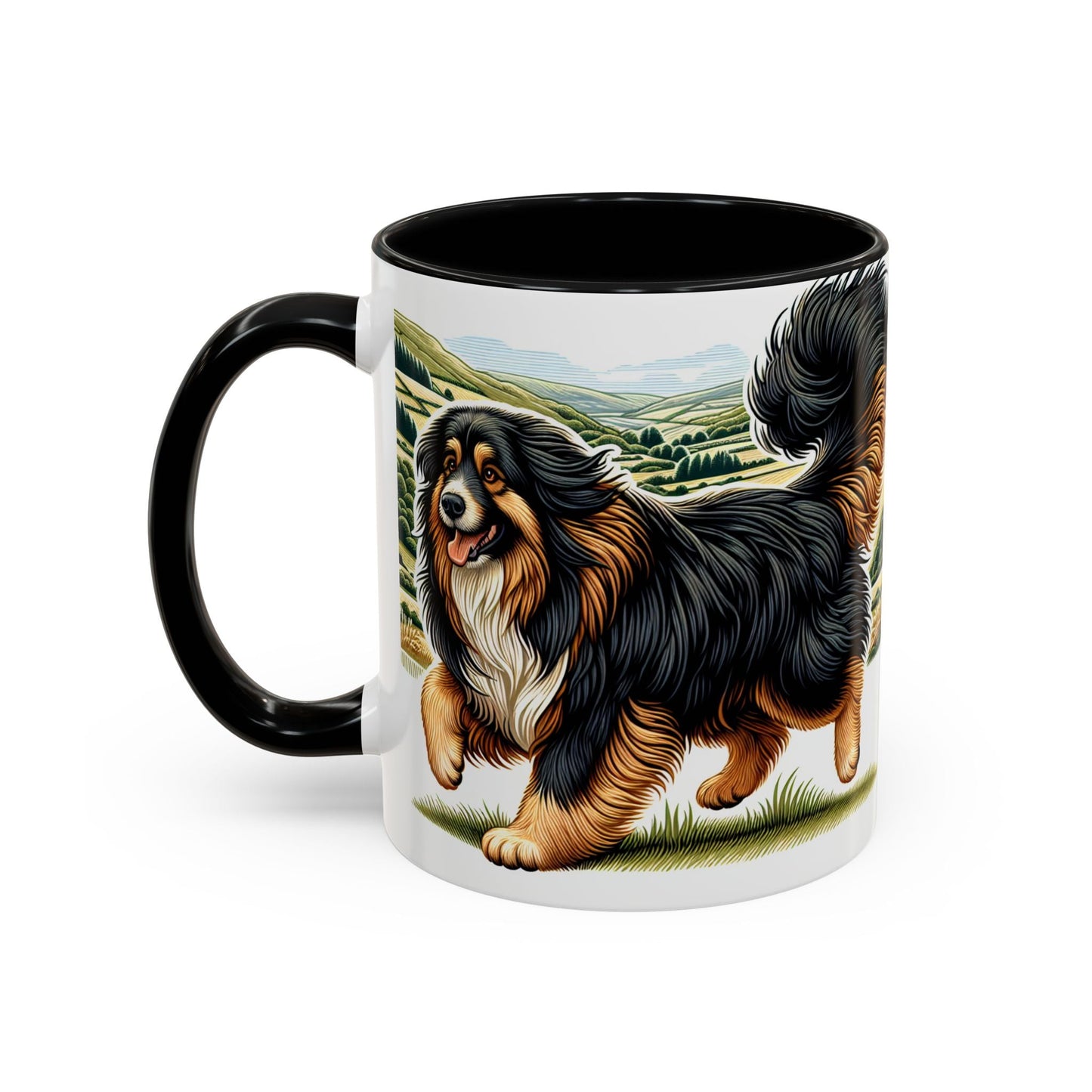 Keramiktasse mit Hunderassen-Motiv – 11 oz & 15 oz