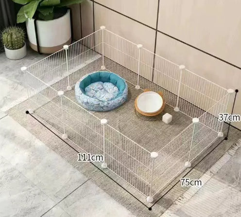 Small Dog Indoor Home Isolation Fence Cage