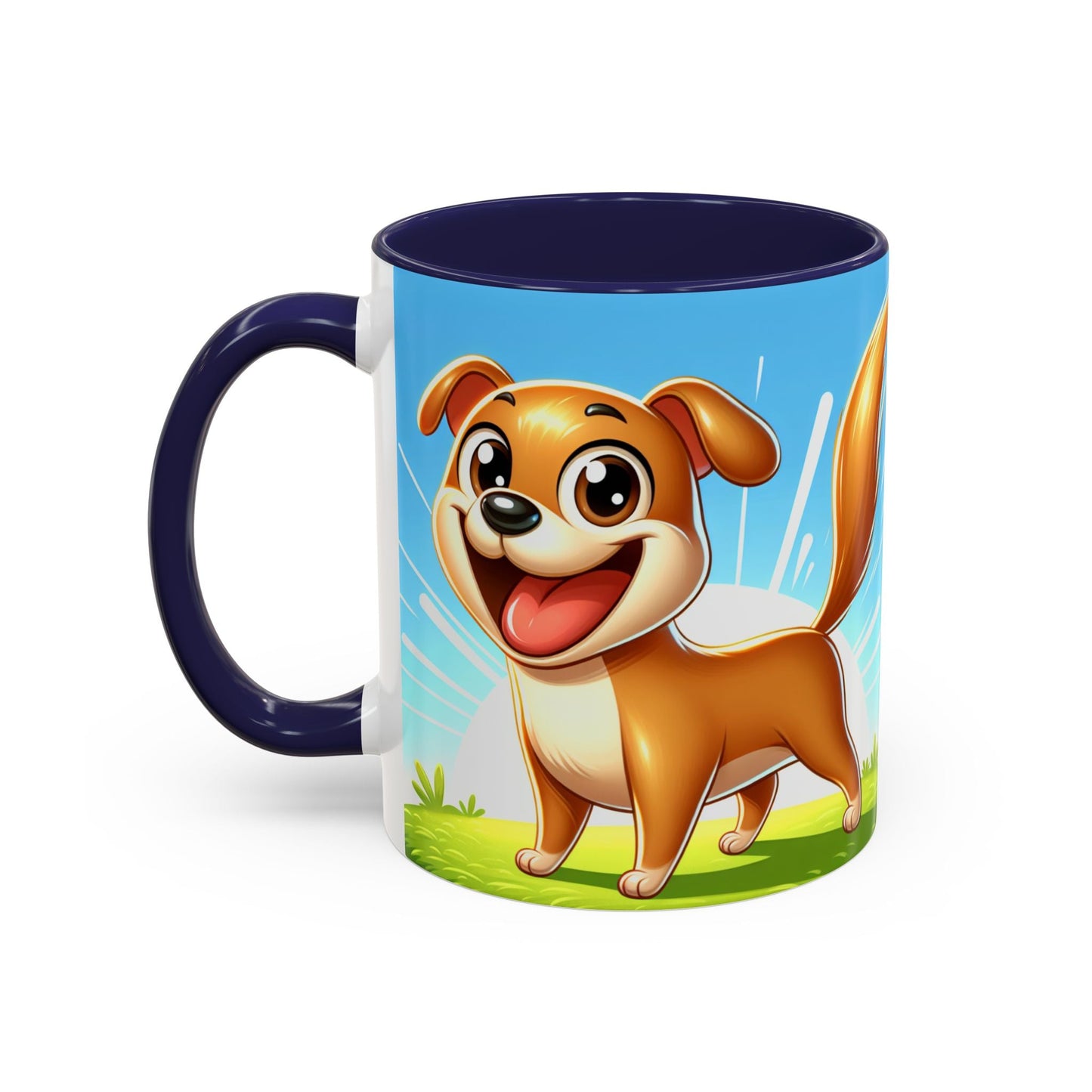 Keramiktasse mit Hunderassen-Motiv – 11 oz & 15 oz