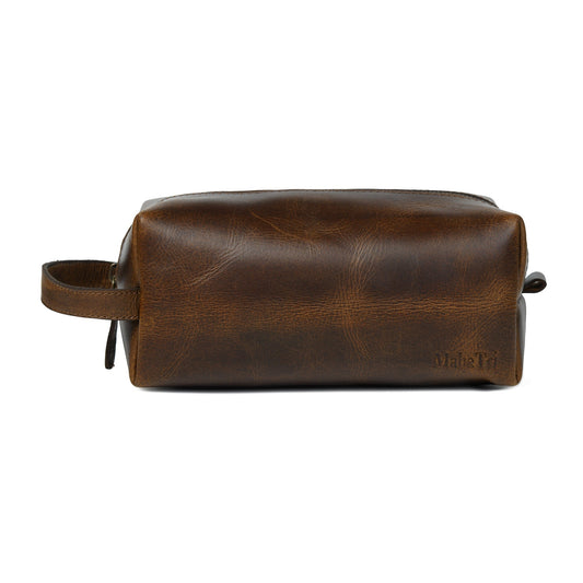 La Trousse de Toilette en Cuir Cambridge