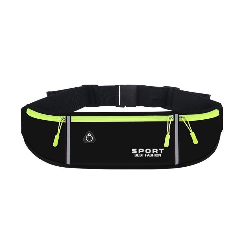 Sports waist pack-black-regular