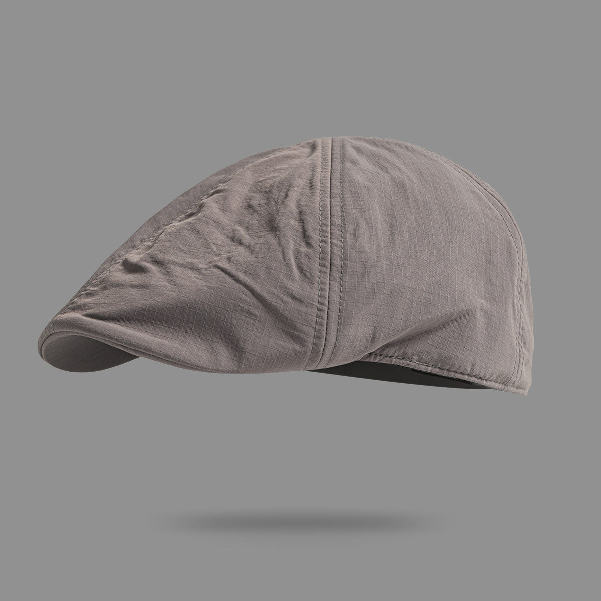The Men's Solid Color Quick-drying Stitched Design-forward Retro Baseball Cap Is Suitable For Daily Casual Commuting And Street Wear.
