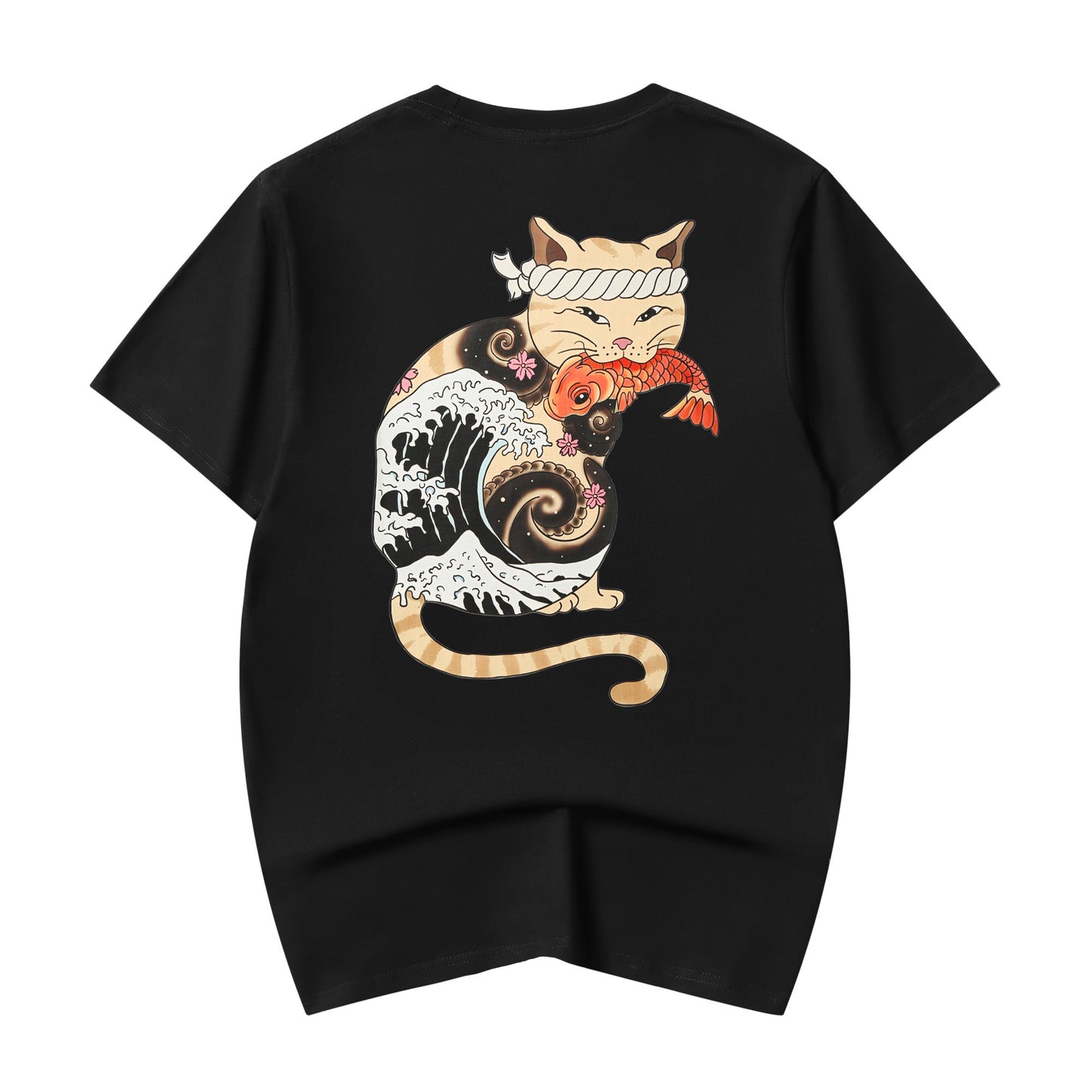 YeT015 Katze Koi T-Shirt