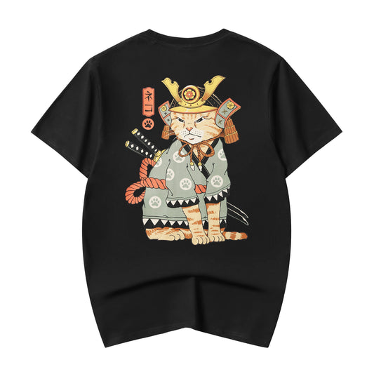 YeT016 Kimono-Katzen-T-Shirt