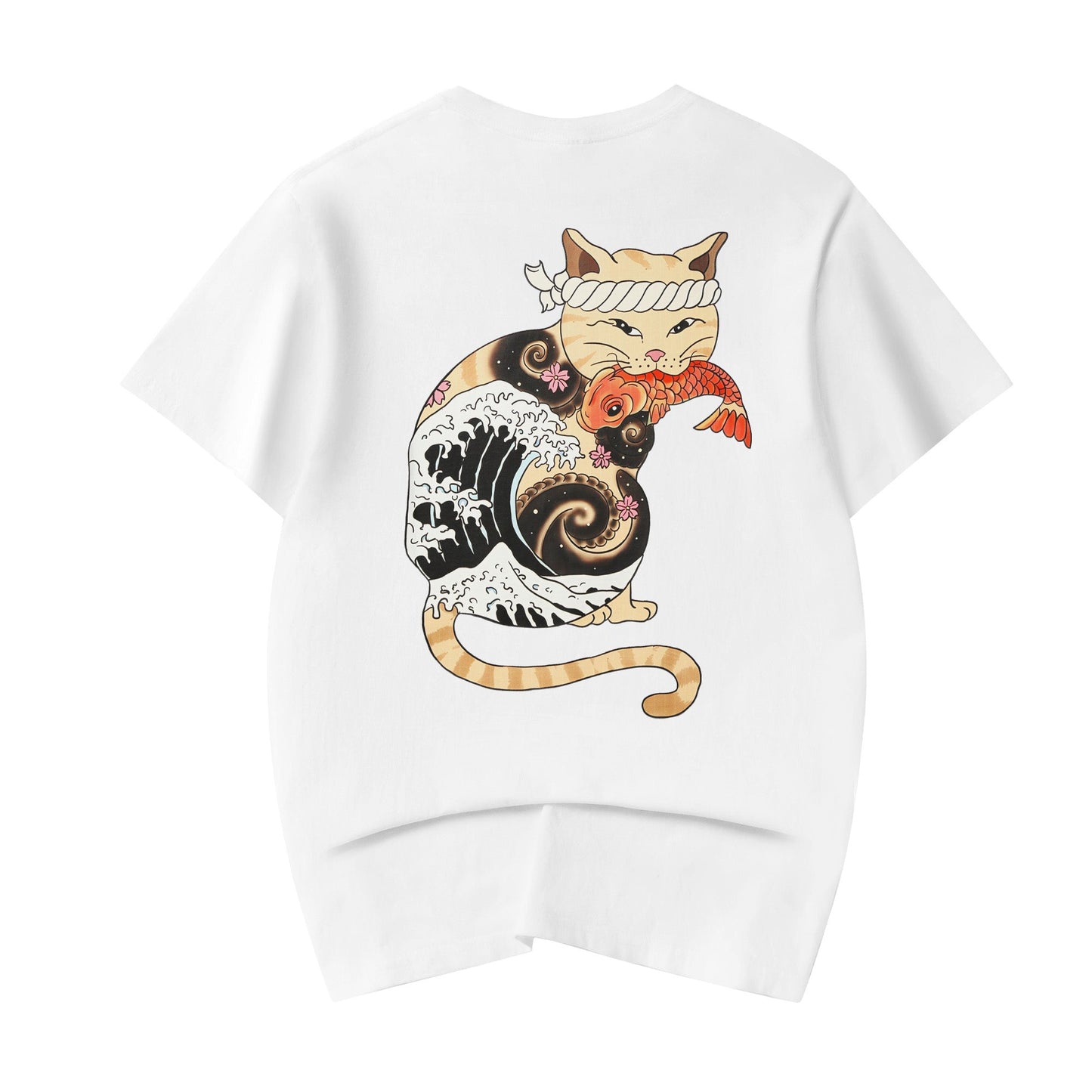 YeT015 Katze Koi T-Shirt