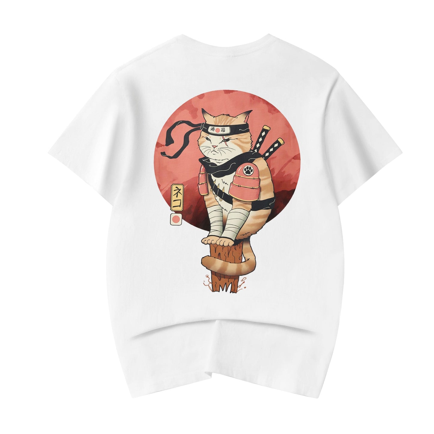 YeT017 Ninja Katze T-Shirt