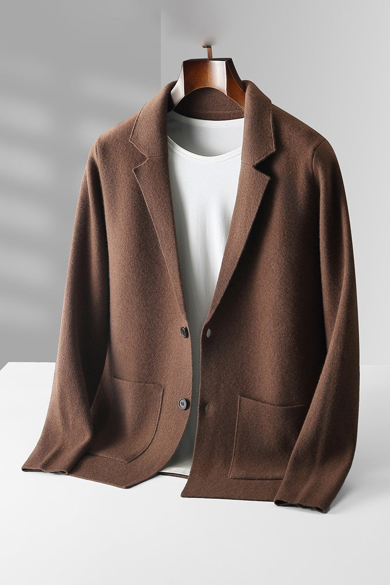 Cardigan Male V-neck Cardigan Knitted