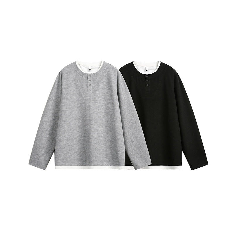 Henrys Mens Loose-fitting Long-sleeve Undershirt