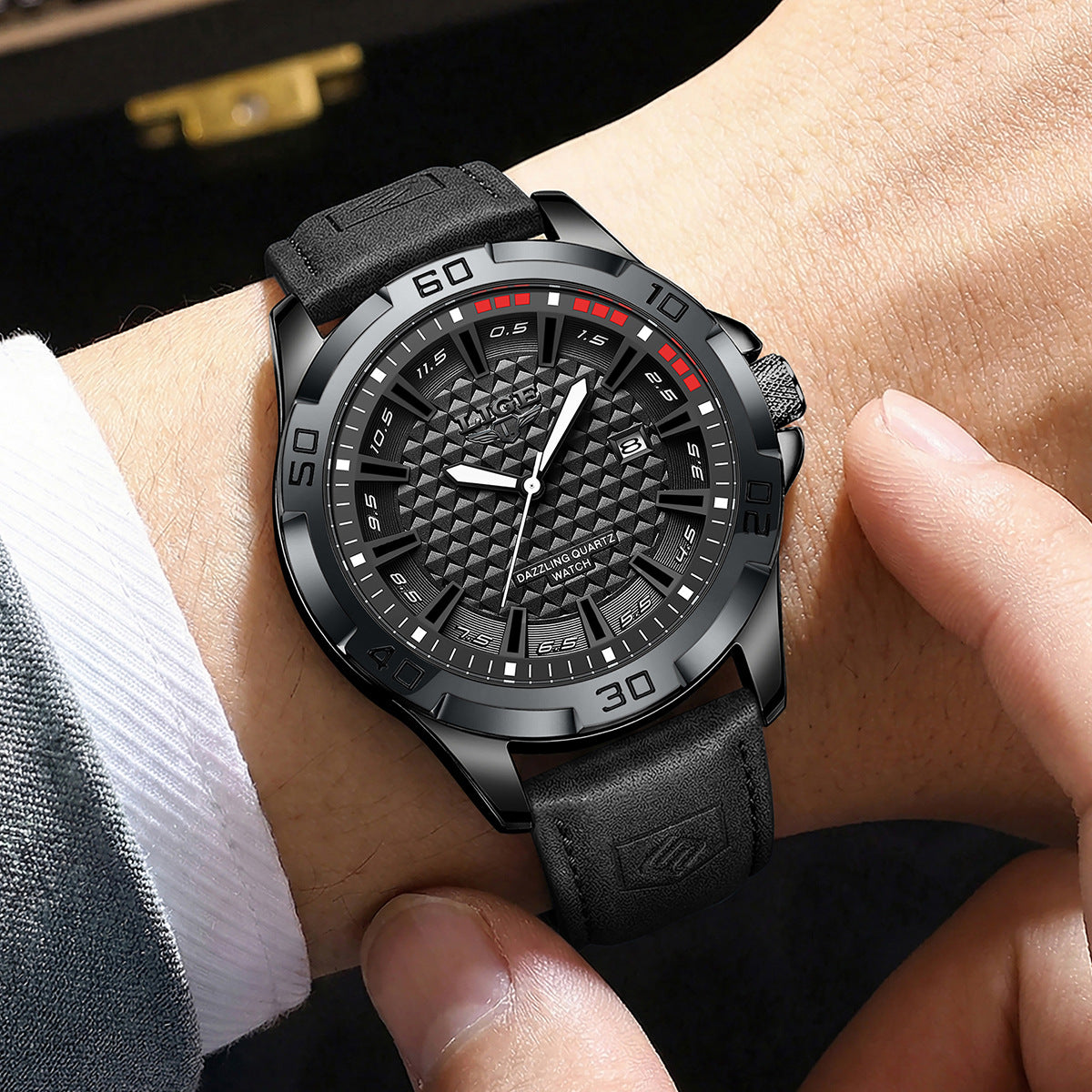 New Mens Concept Watch With A Large Dial