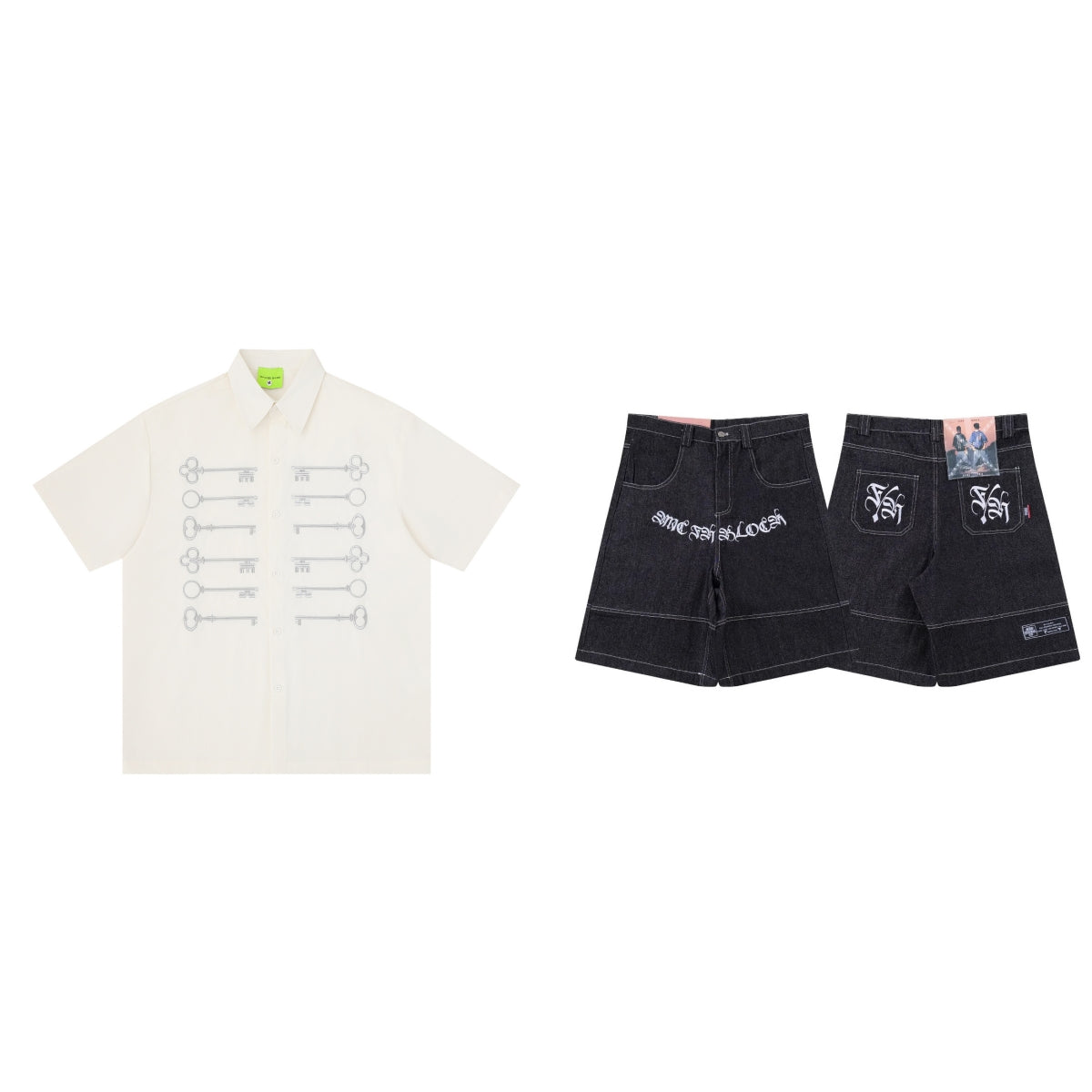 American-style Retro Loose-fit Short-sleeve T-shirt For Spring And Summer