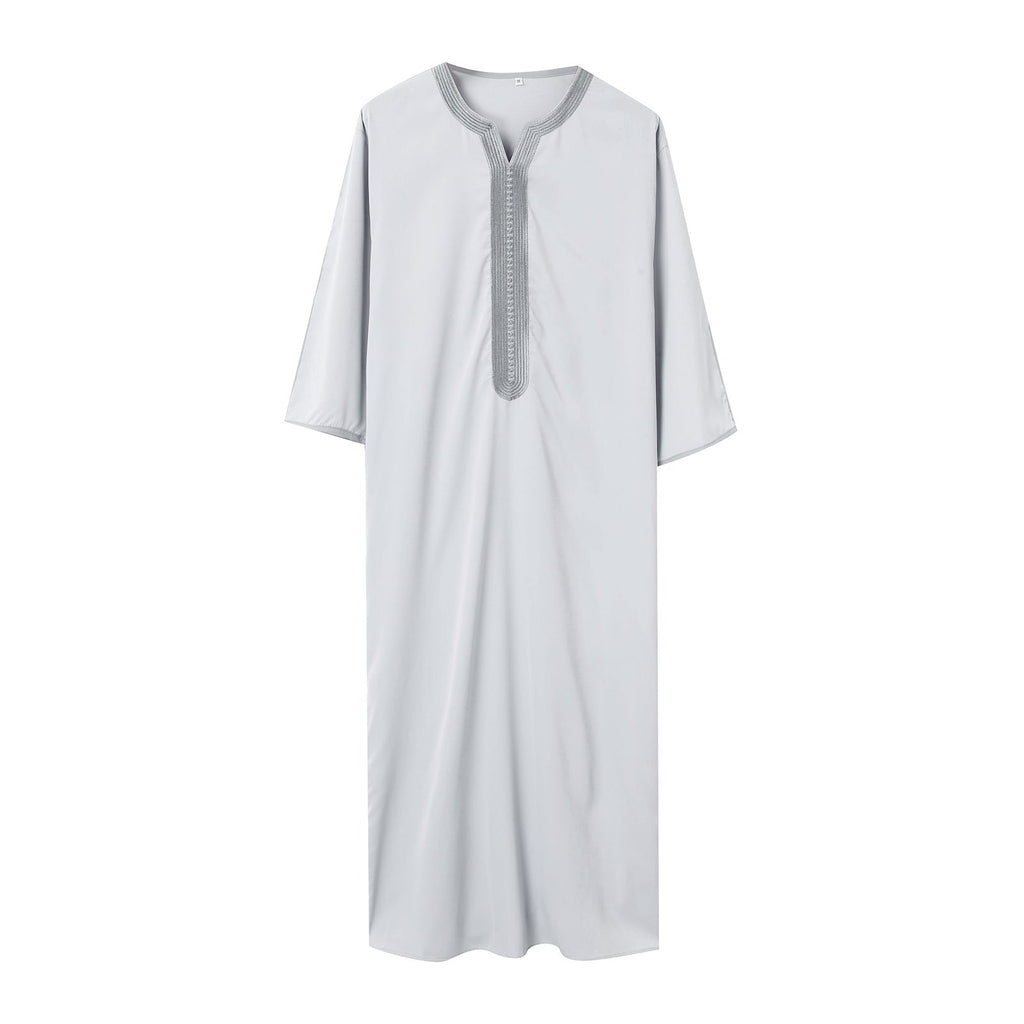 Fashion Nation Embroidery Robe For Men