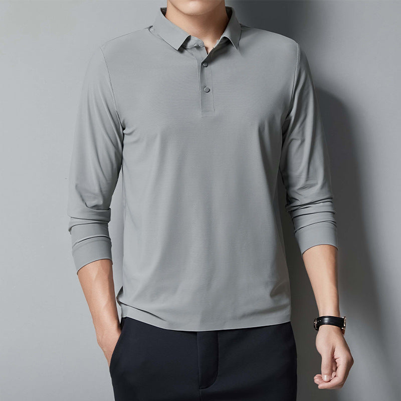 Plus-size Business-casual Stretch Slim-fit Shirt