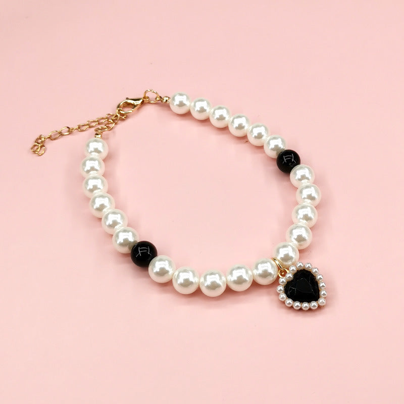 Pet Cat Beads Love Necklace