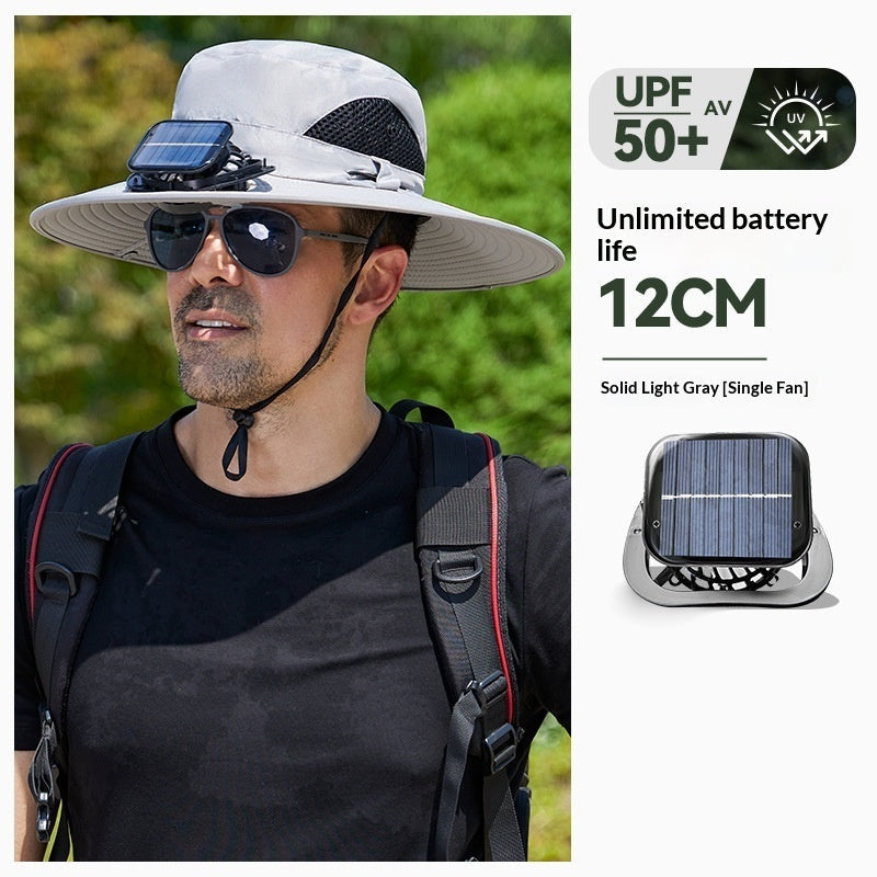 Spray Fan Hat Cooling Sunshade Fisherman Hat