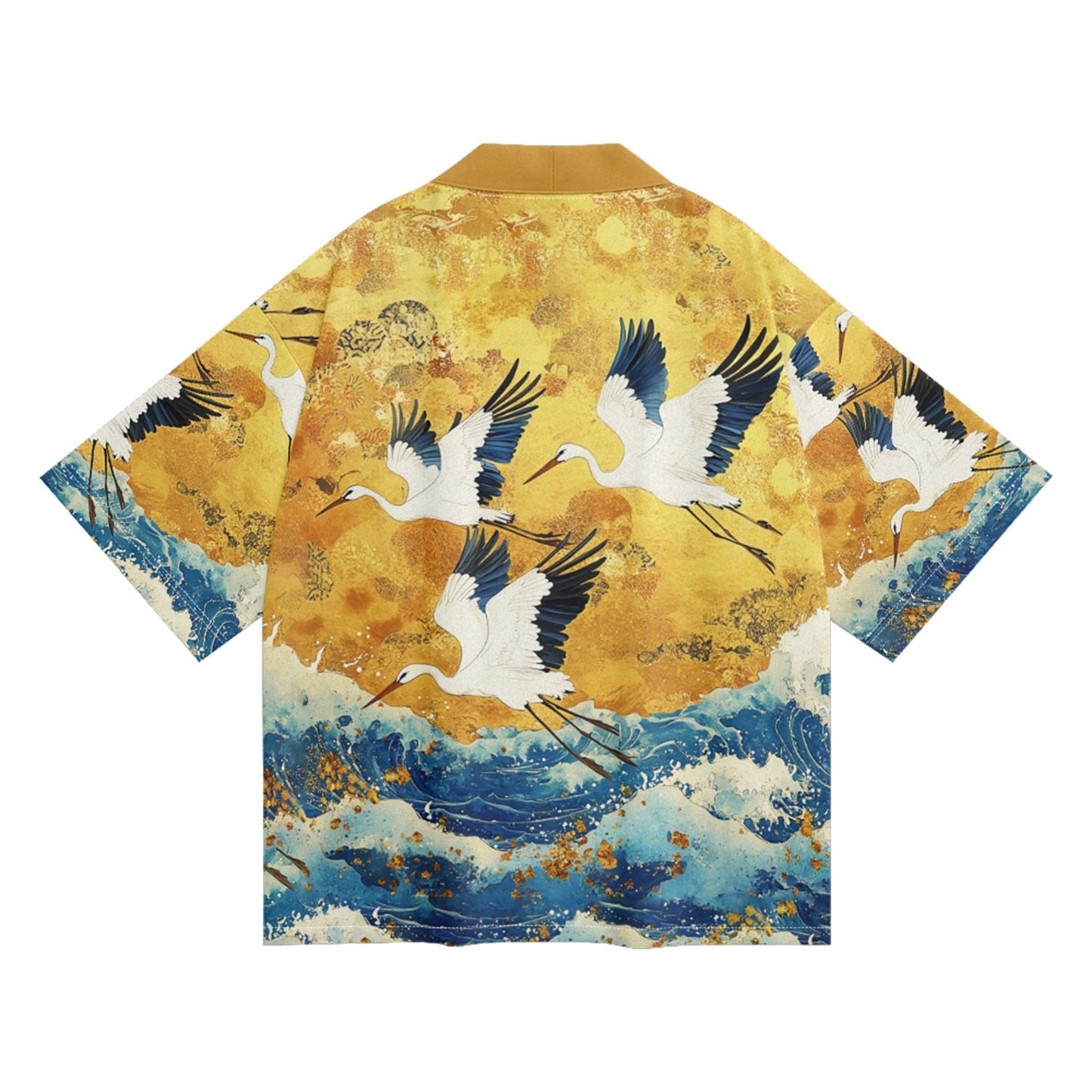 K21 Kimono Grues Dorées