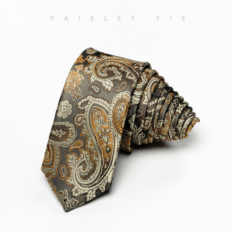 Korean Style Men's Business Formal Business Working Tie