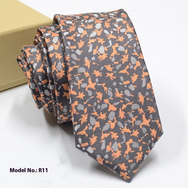 Fashion Exquisite Jacquard Tie Wedding Groom