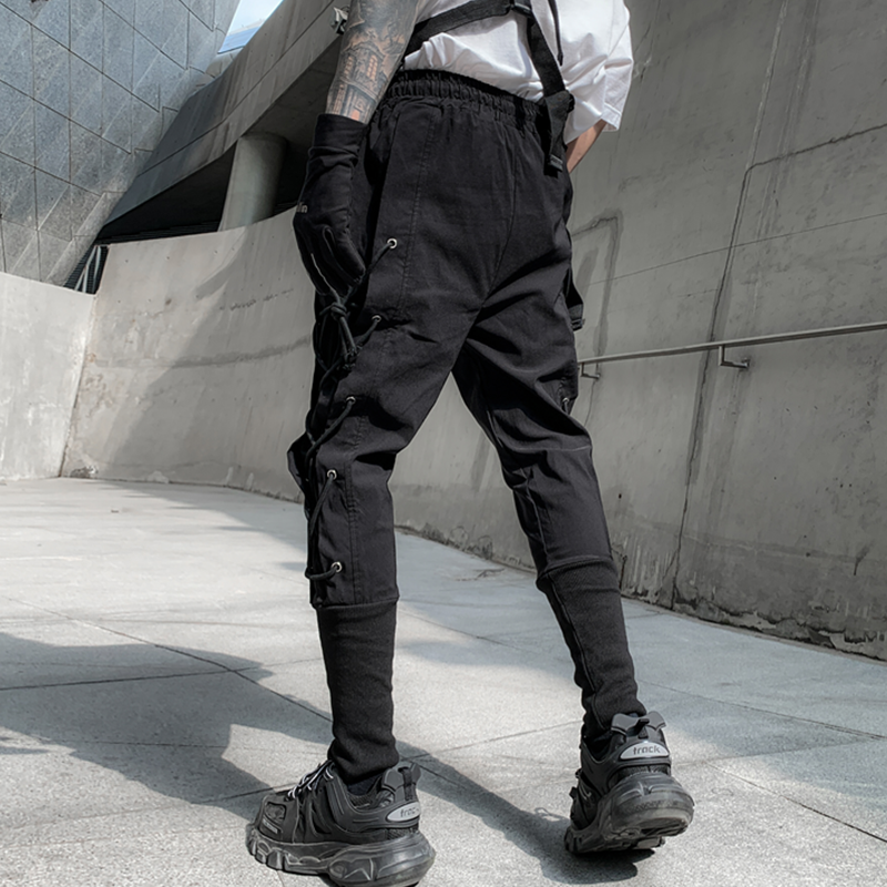 K890 Pantalons de jogging Ninja sombres