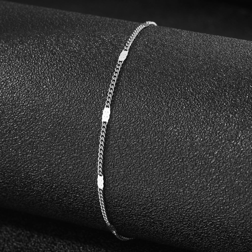 Stainless Steel Fashionable All-match Anklet