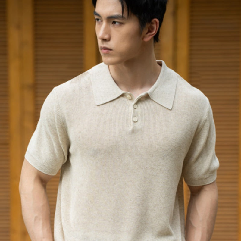 Mens Summer Casual Short-Sleeve T-Shirt