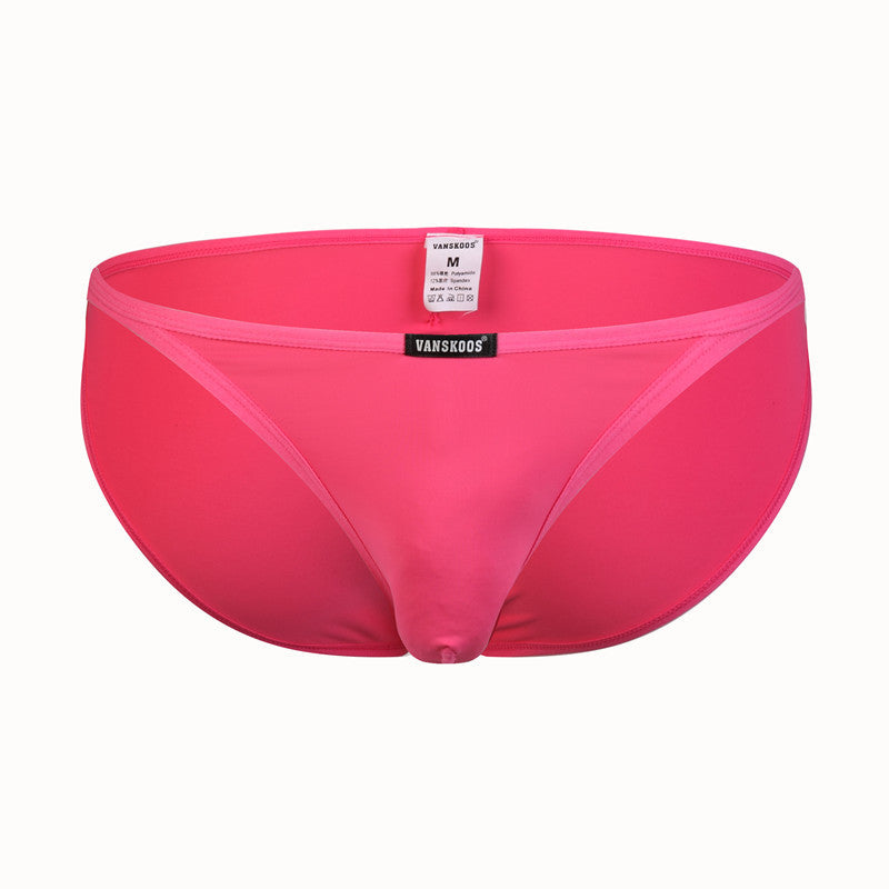 Men's Couple Underwear Ice Silk Narrow Edge