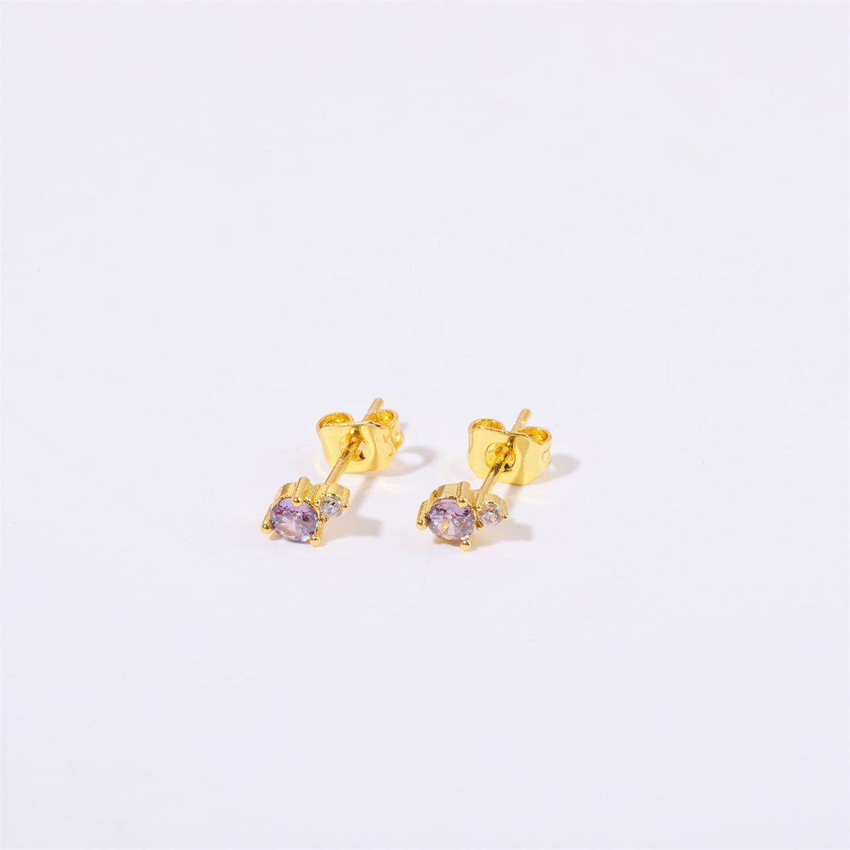 December Birthstone Zircon Earrings