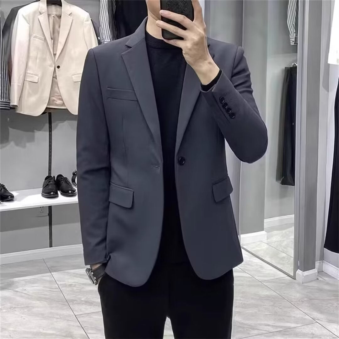 Spring Autumn New Men's Suit Jacket Coat