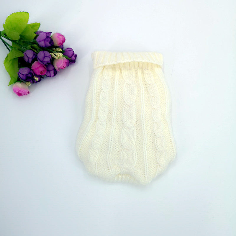 Milk Sweater Teddy Pet Clothing Dog Clothes