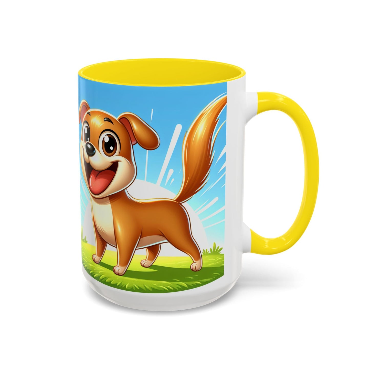Keramiktasse mit Hunderassen-Motiv – 11 oz & 15 oz
