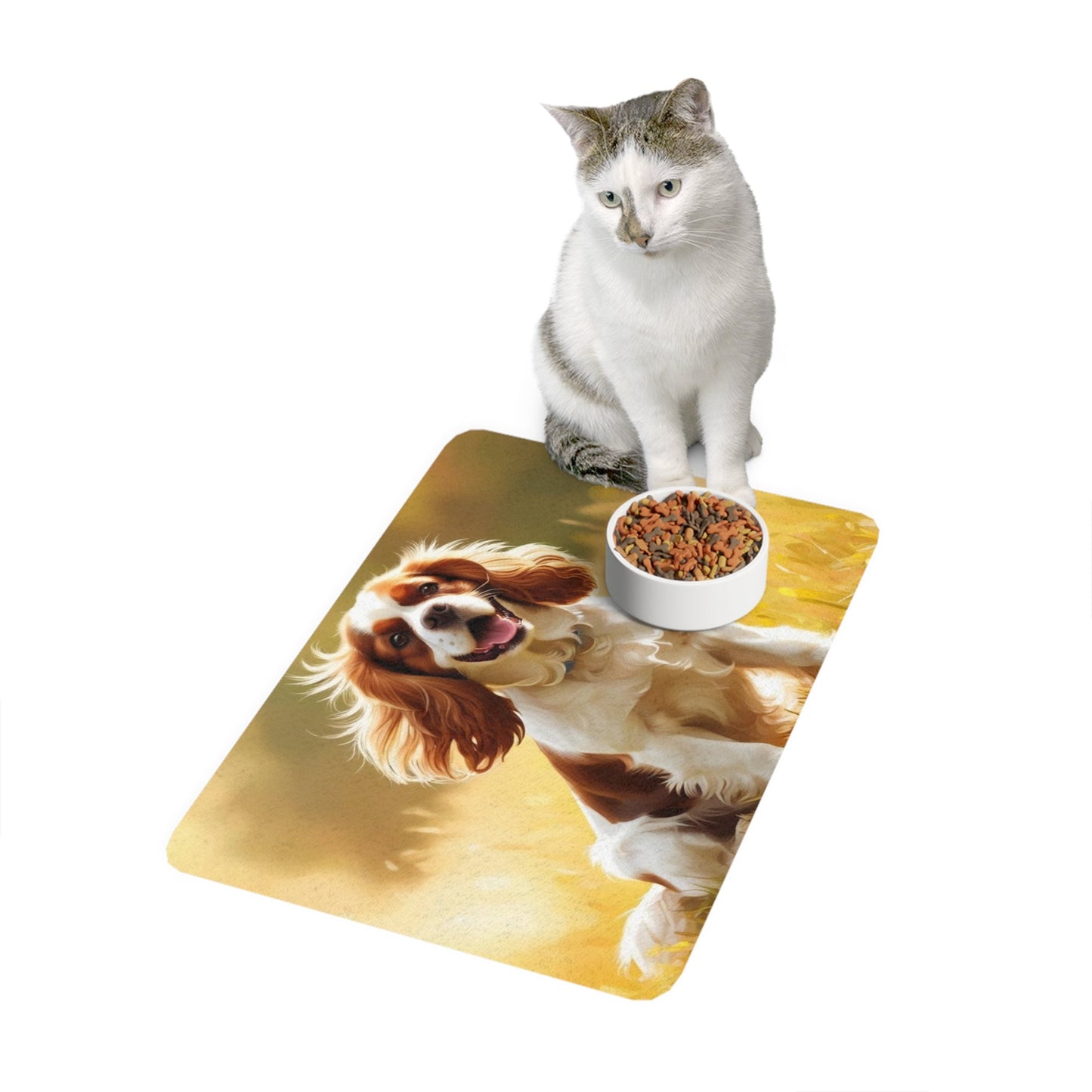 Non-Slip Pet Food Mat – Waterproof Feeding Mat for Dogs