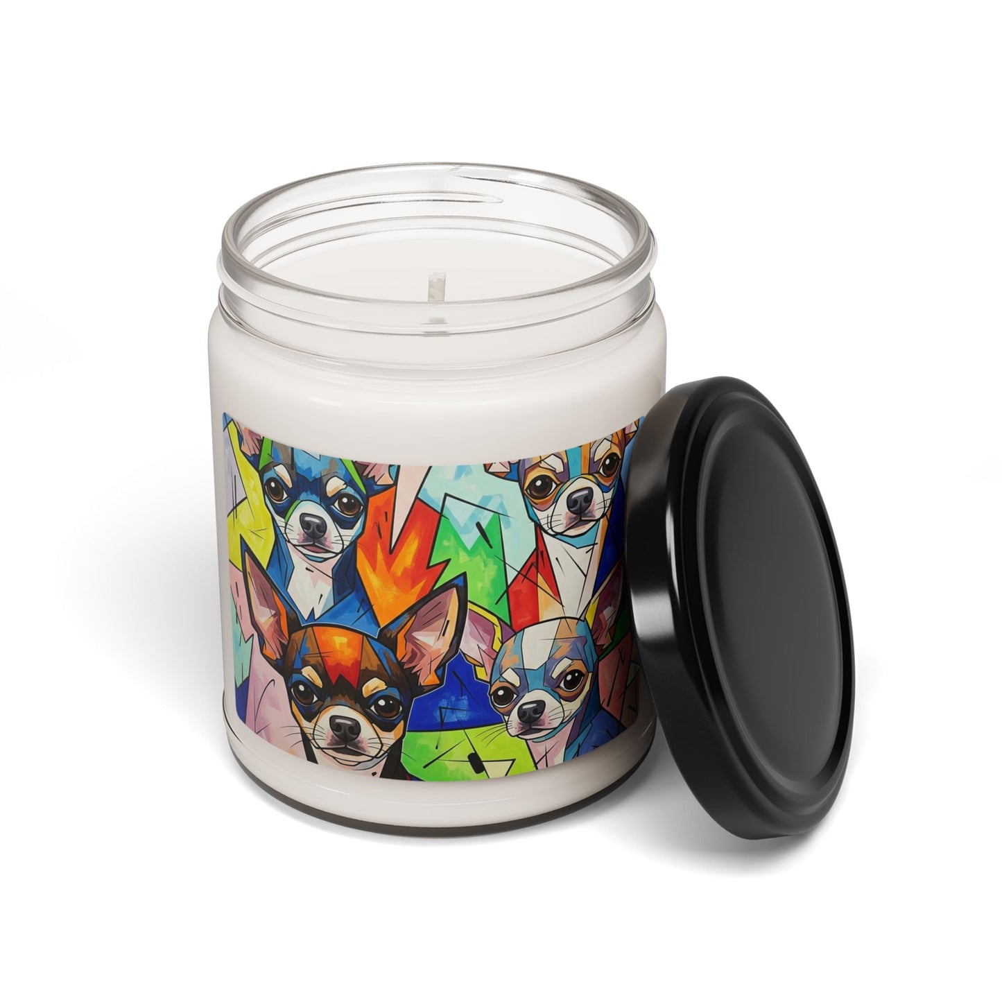 Bougie en cire de soja – Bougie parfumée en pot