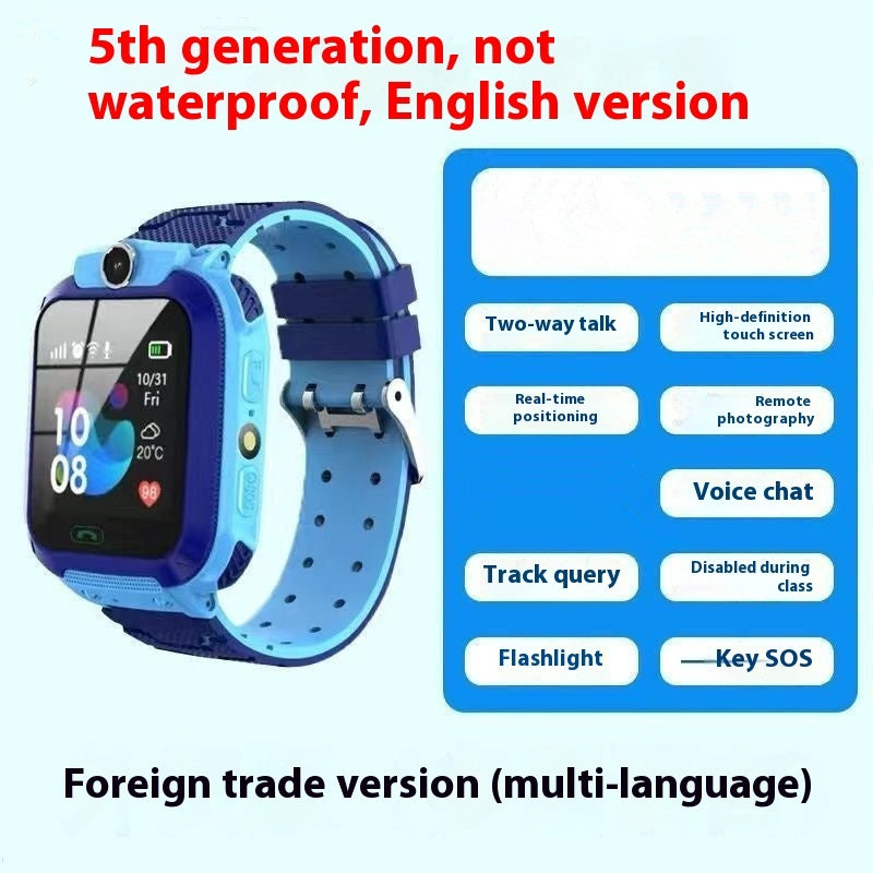 5 Generation Q12 Waterproof Child Smart Phone Watch