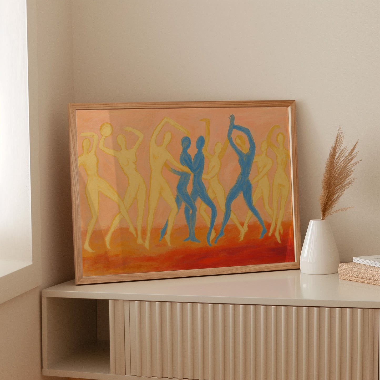 Rythme en mouvement sur sol chaud